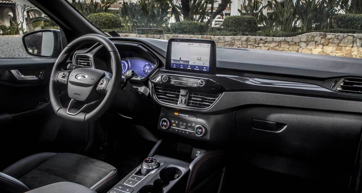 Kokpit Ford Kuga
